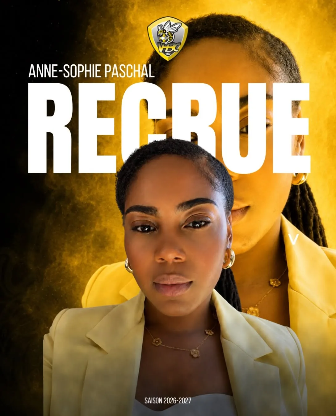 Nouvelle recrue Anne-Sophie Paschal !